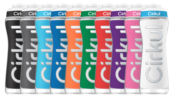 22oz. Grip Squeeze Plastic Bottle & Sport Lid T3
