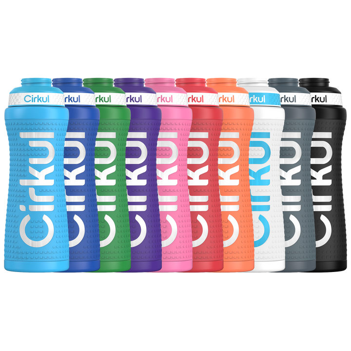 22oz. Grip Stainless Steel Bottle & Sport Lid F2